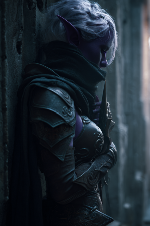 A Wodaelf military archer.